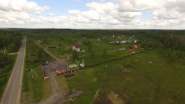 Фотографии поселка "Лесная застава" с квадрокоптера