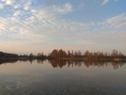 Фото поселка Озеро в лесу
